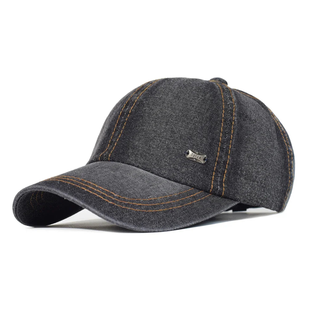 Harlow™ |Classic Washed Denim Cap