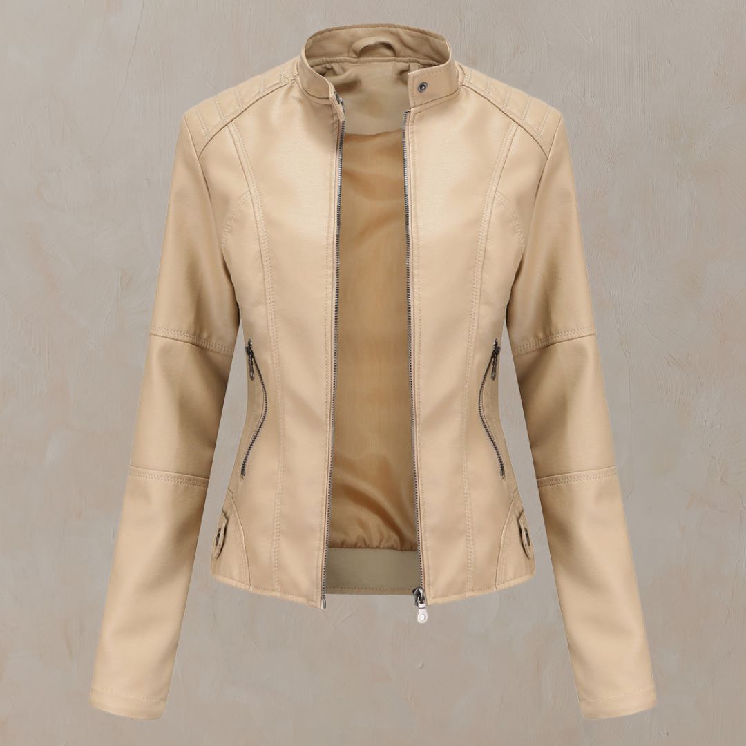 Harlow™ | Sloan Faux Biker Jacket