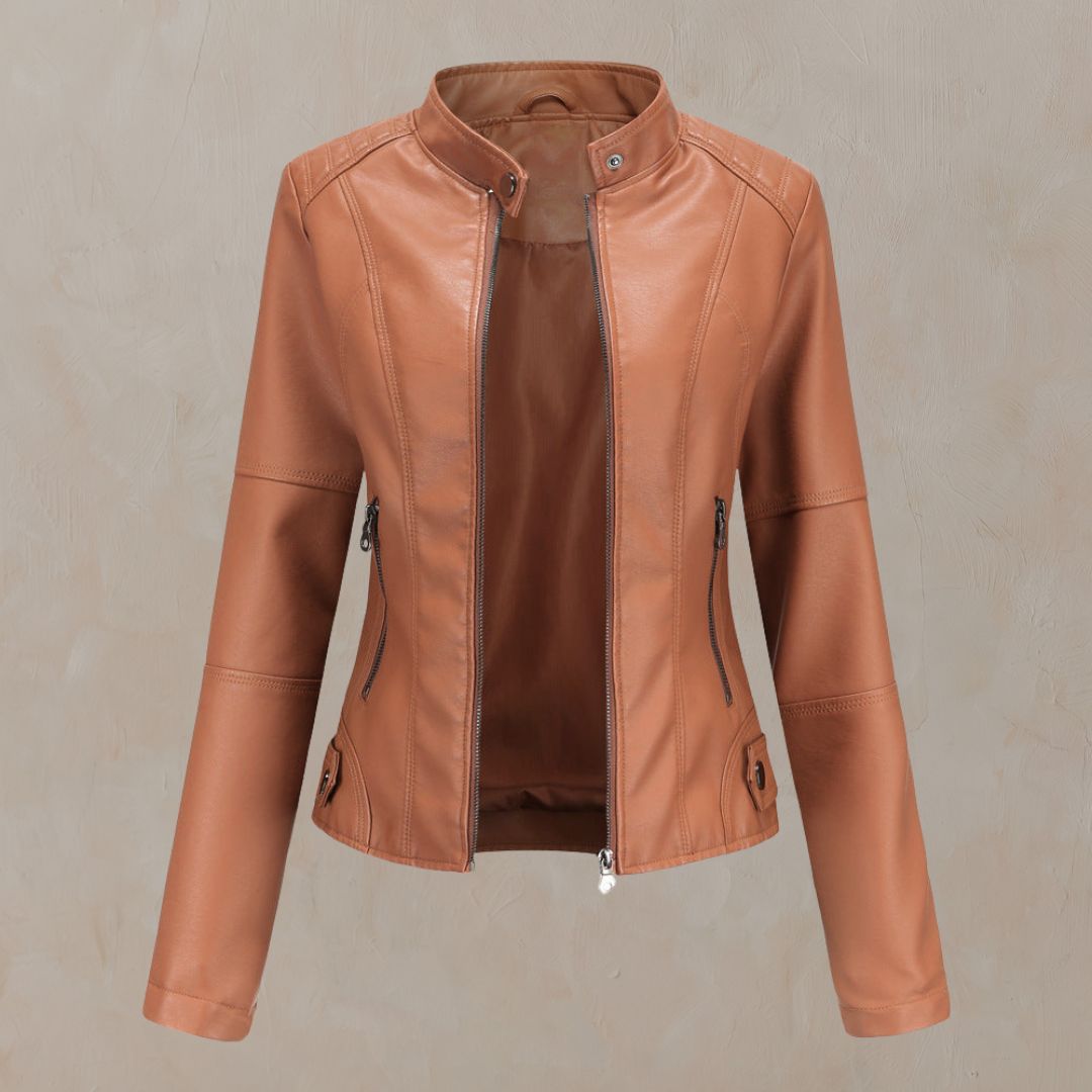 Harlow™ | Sloan Faux Biker Jacket