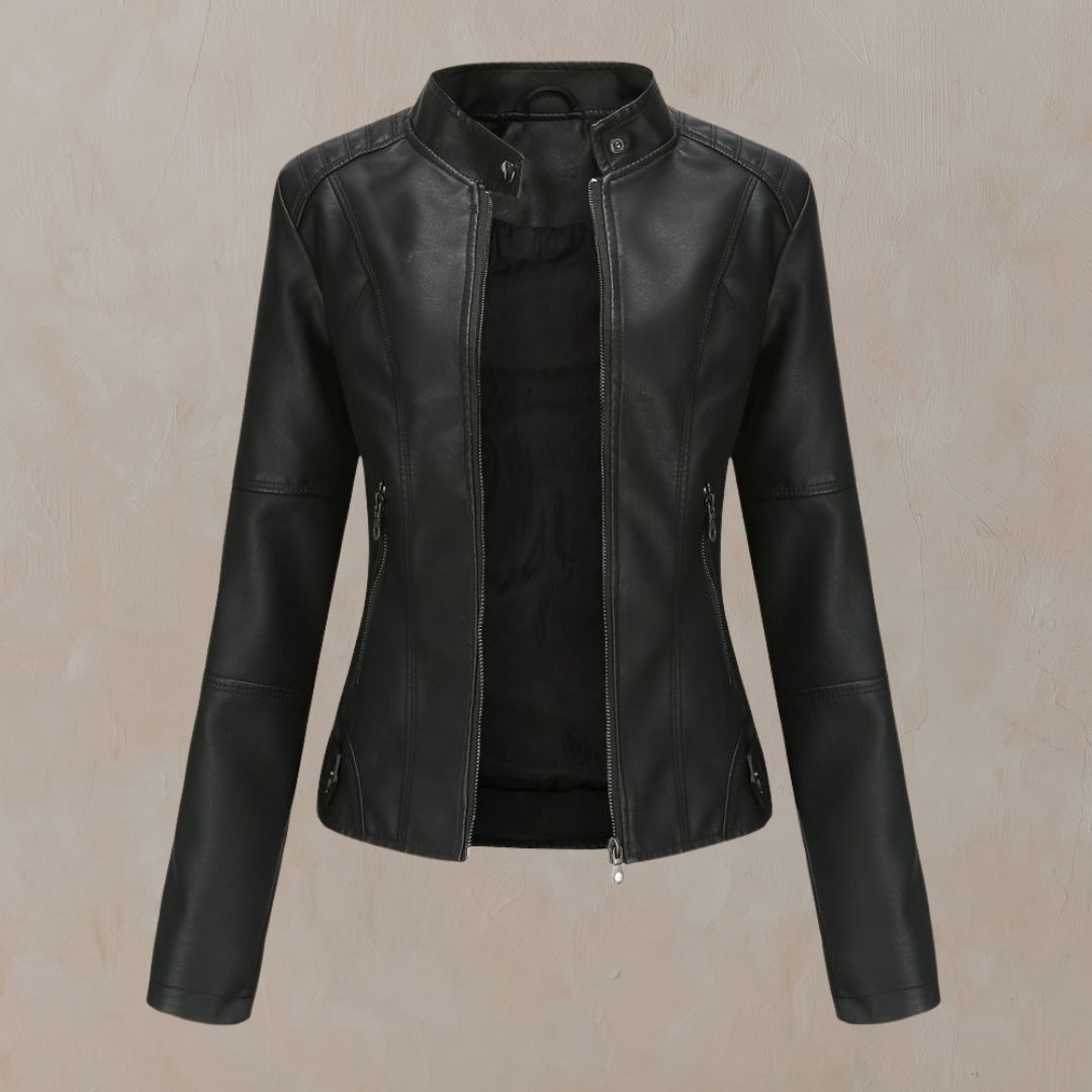 Harlow™ | Sloan Faux Biker Jacket