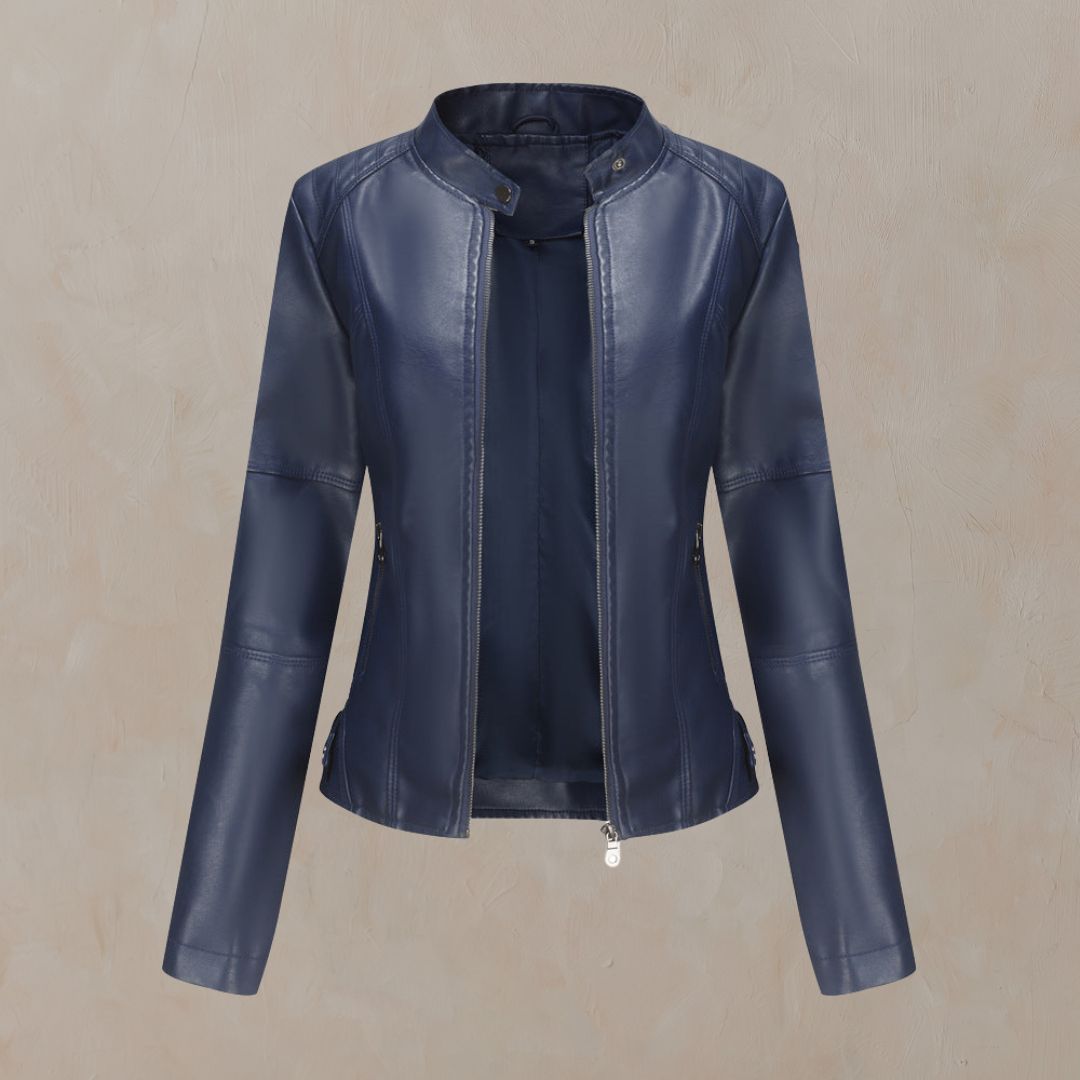 Harlow™ | Sloan Faux Biker Jacket