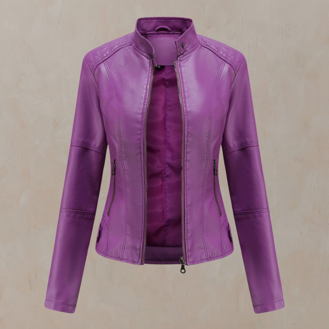 Harlow™ | Sloan Faux Biker Jacket