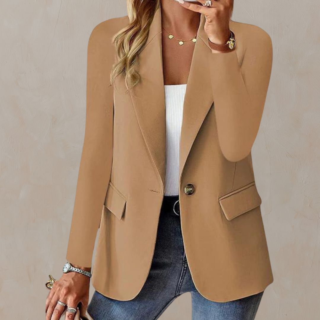 Harlow™ | Elegant Tailored Blazer