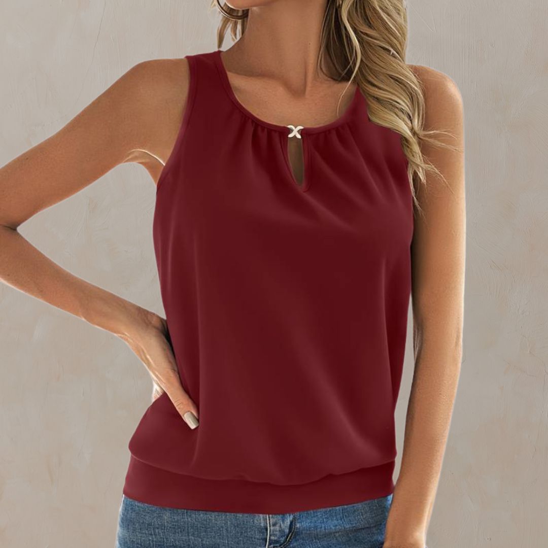Harlow™ | MAELYS Sleeveless Top