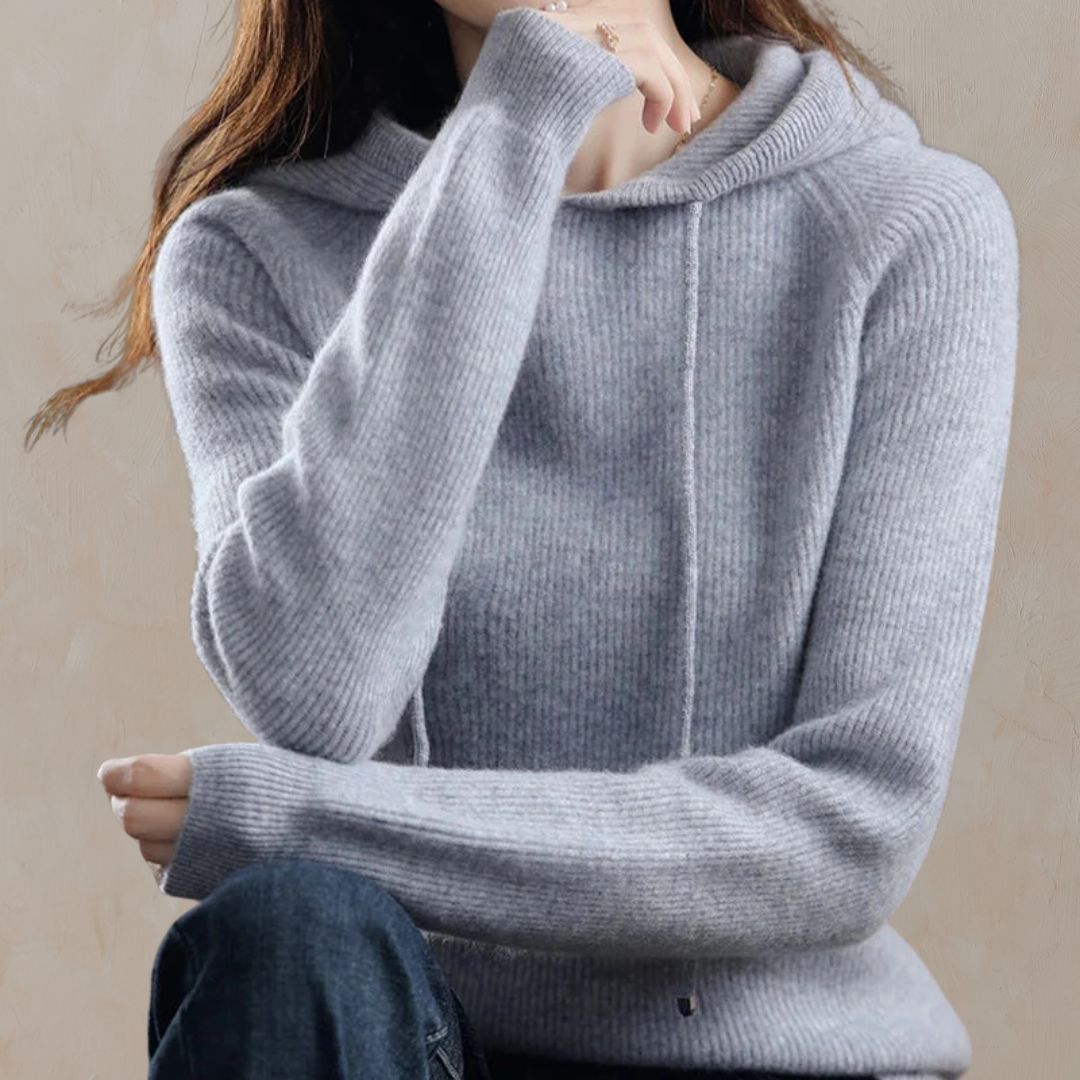 Harlow™ | Elara Cashmere Hoodie