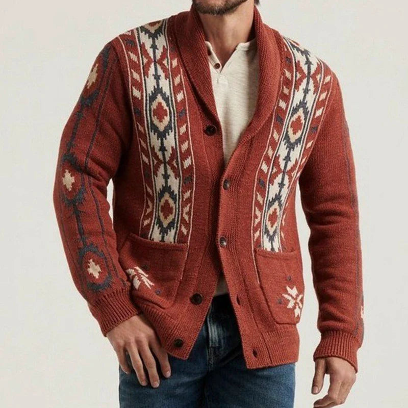 Harlow™ | Redwood Cashmere Knitted Cardigan