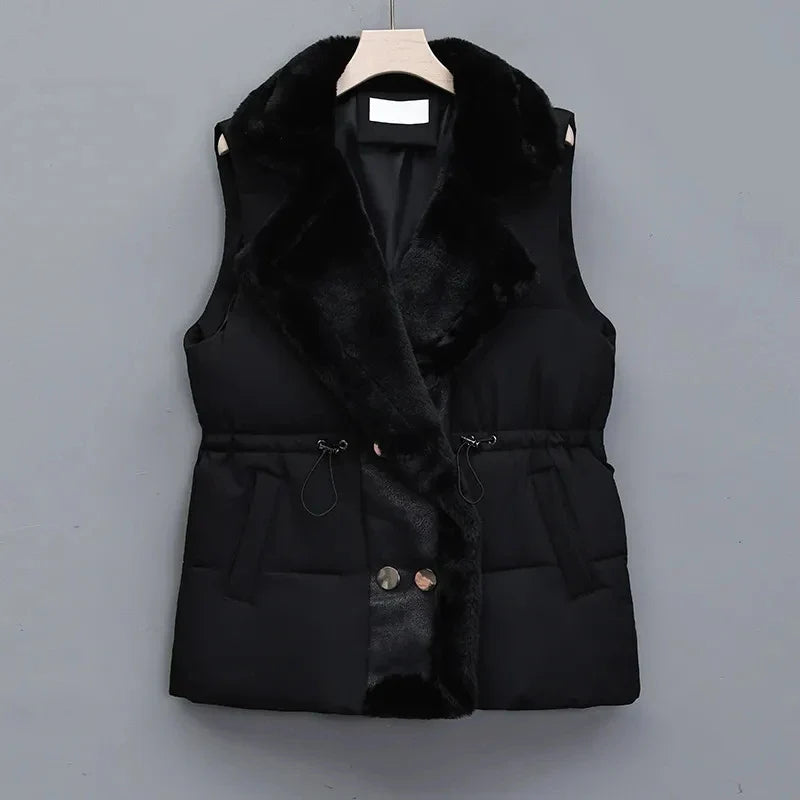 Harlow™ | Elise Rossi Fleece Puffer Vest
