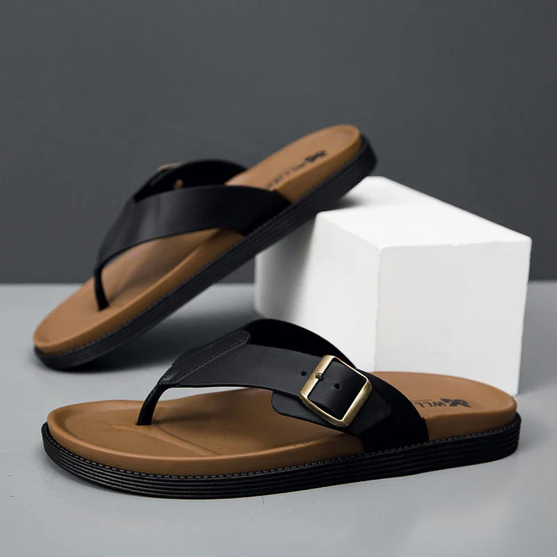 Harlow™ | Veylor Leather Sandal