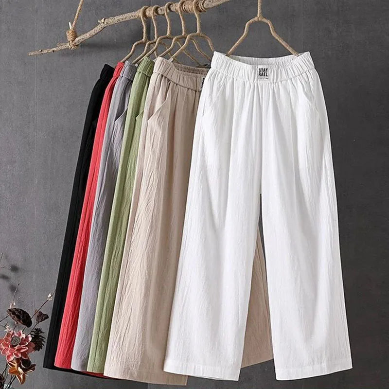 Harlow™ | Luna Linen Relaxed Trousers