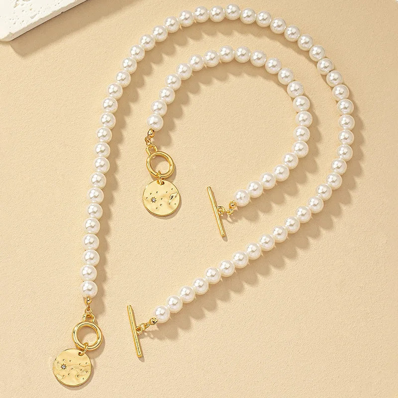 Harlow™ | Love Pearls Necklace/Bracelet Set
