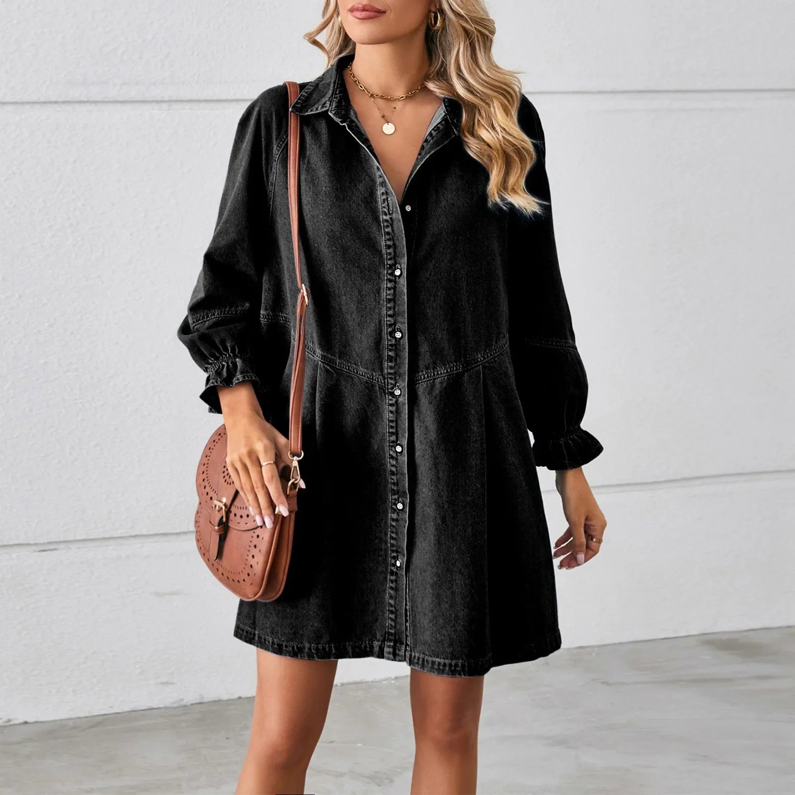 Harlow™ | Belrose Denim Mini Dress