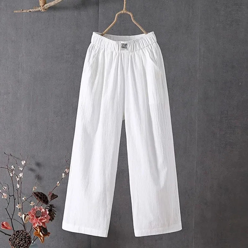 Harlow™ | Luna Linen Relaxed Trousers