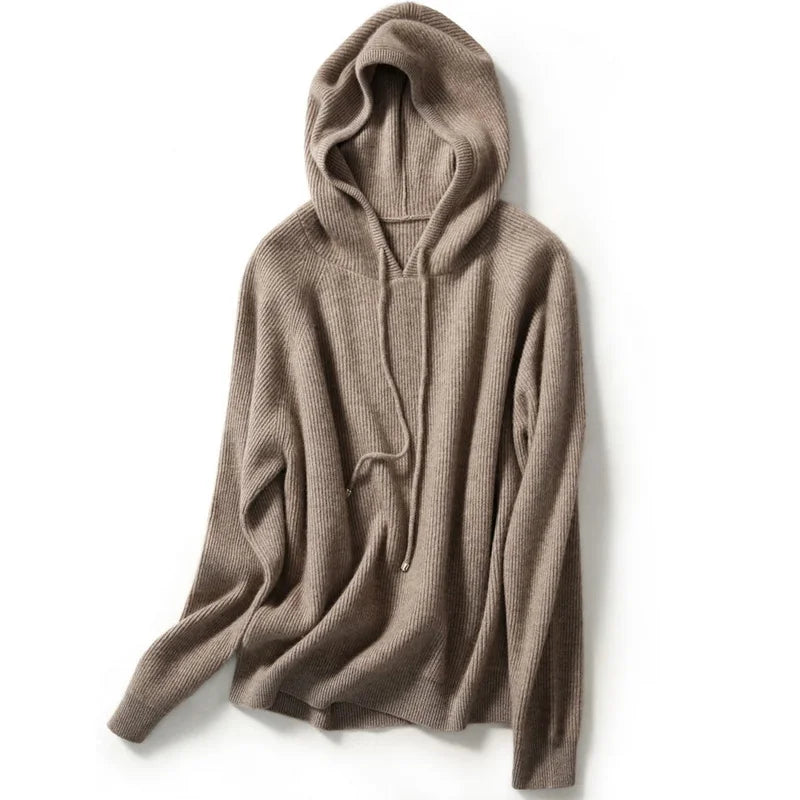 Harlow™ | Elara Cashmere Hoodie