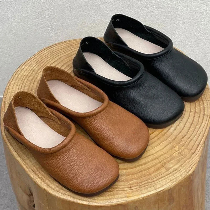 Harlow™ | Savanna Leather Flats