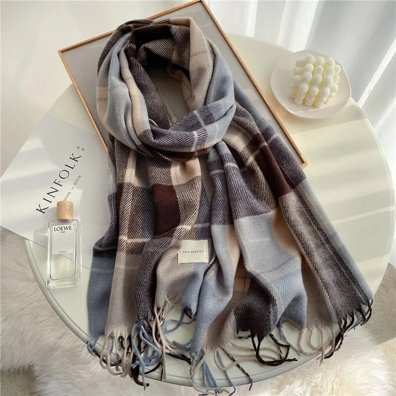 Harlow™ | Velour Cashmere Shawl