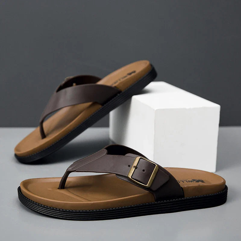 Harlow™ | Veylor Leather Sandal