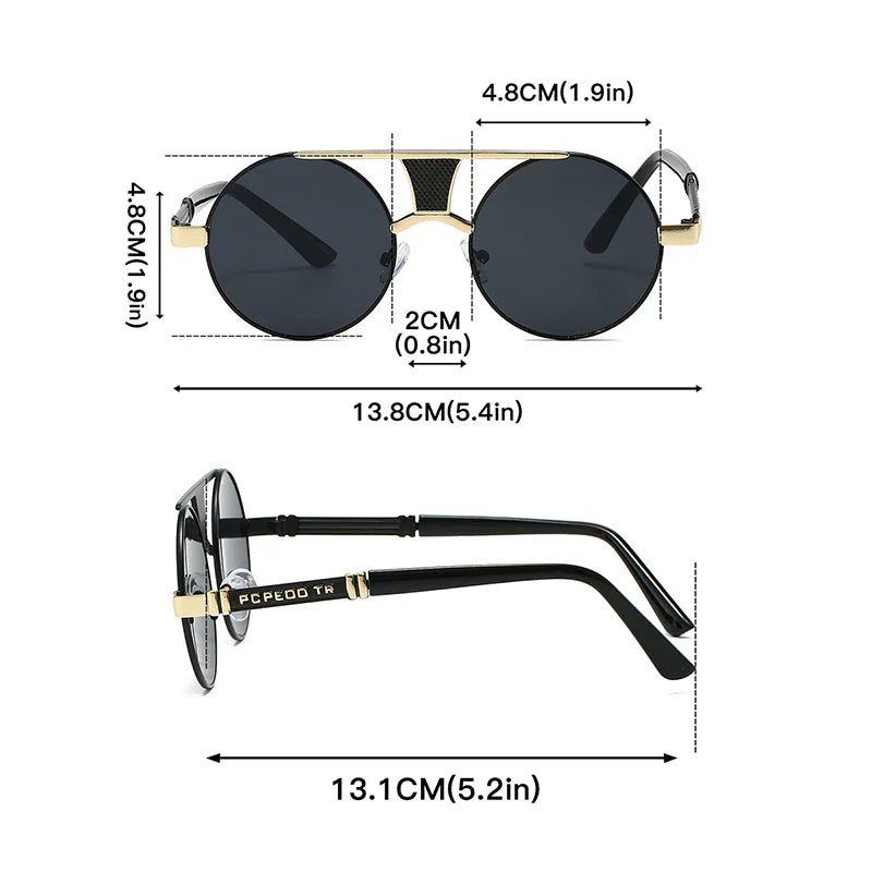 Harlow™ | Phantom Steampunk Shades