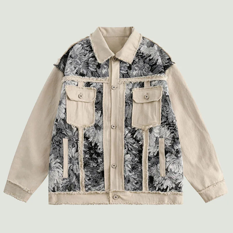 Harlow™ | Hikari Floral Denim Jacket