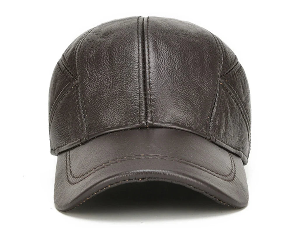 Harlow™ | Velante Premium Leather Cap