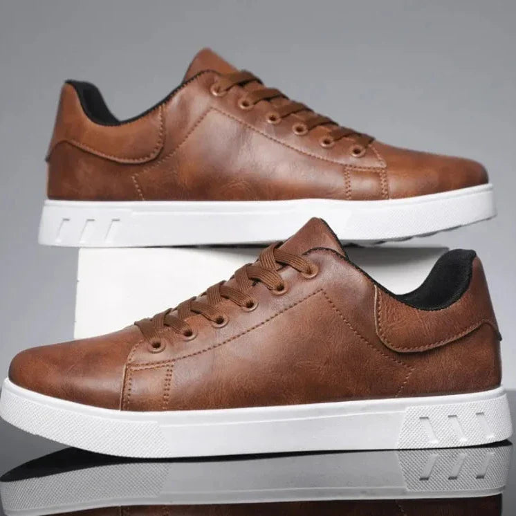 Harlow™ | Oakwood Leather Sneakers