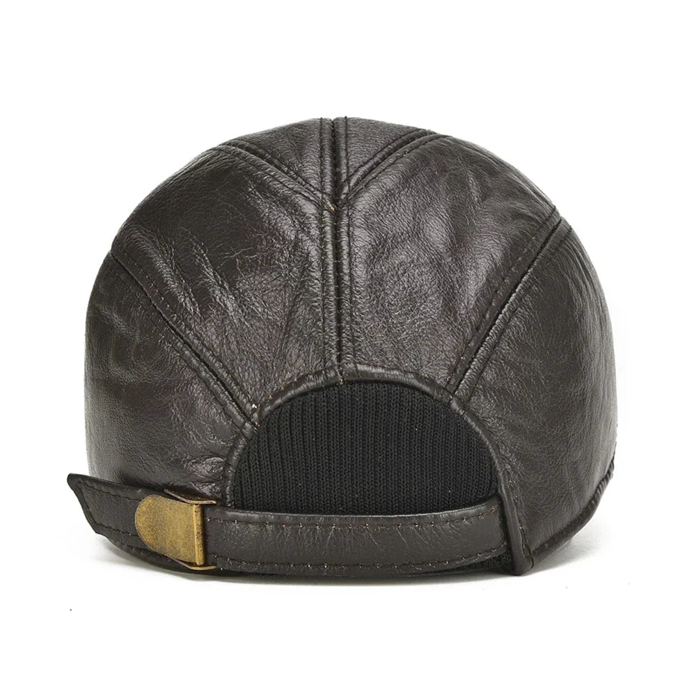 Harlow™ | Velante Premium Leather Cap