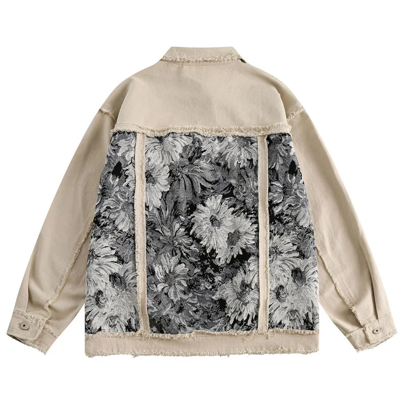 Harlow™ | Hikari Floral Denim Jacket