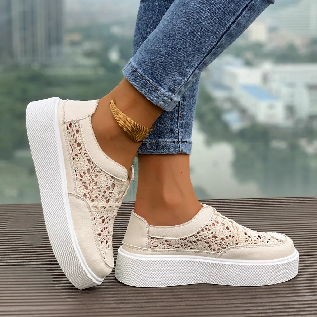 Harlow™ | Terra Lace Sneakers
