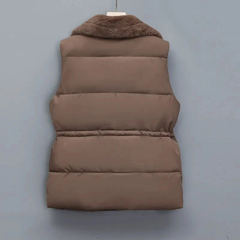 Harlow™ | Elise Rossi Fleece Puffer Vest
