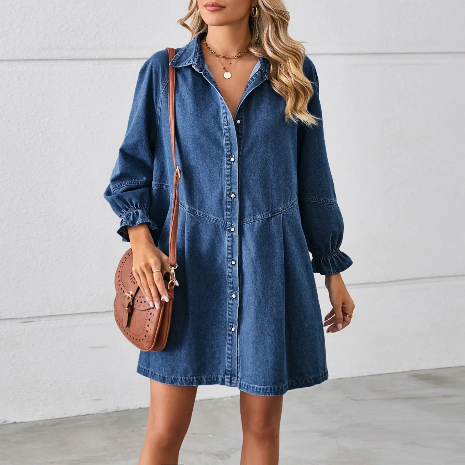 Harlow™ | Belrose Denim Mini Dress