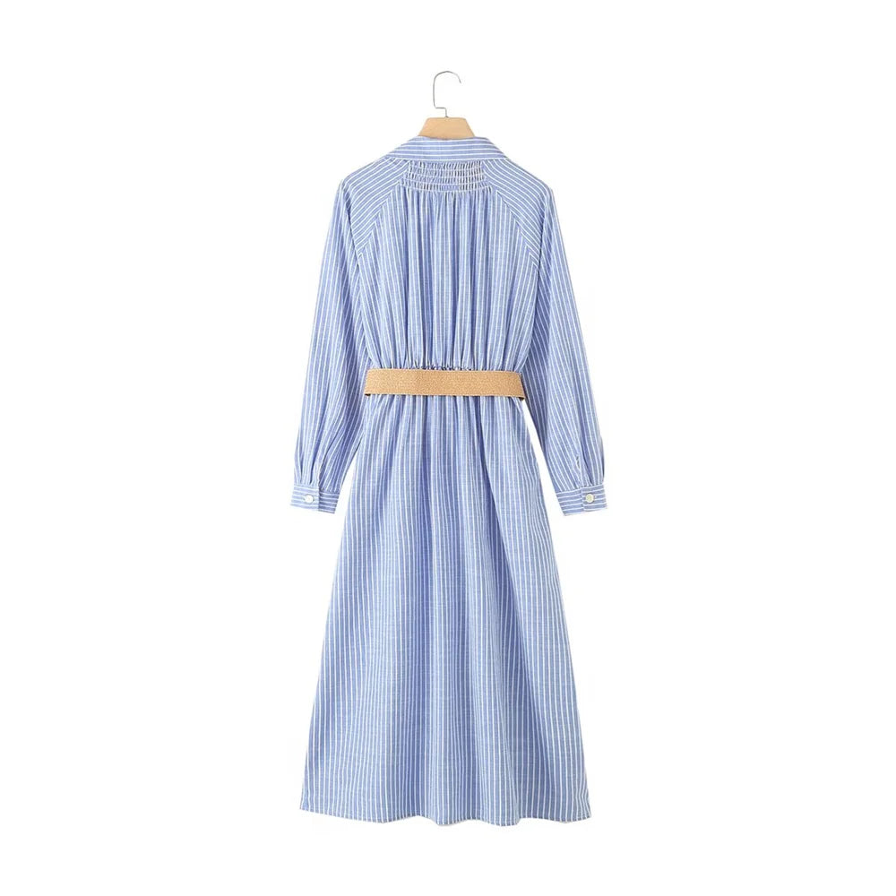 Harlow™ | Solana Belted Midi Dress
