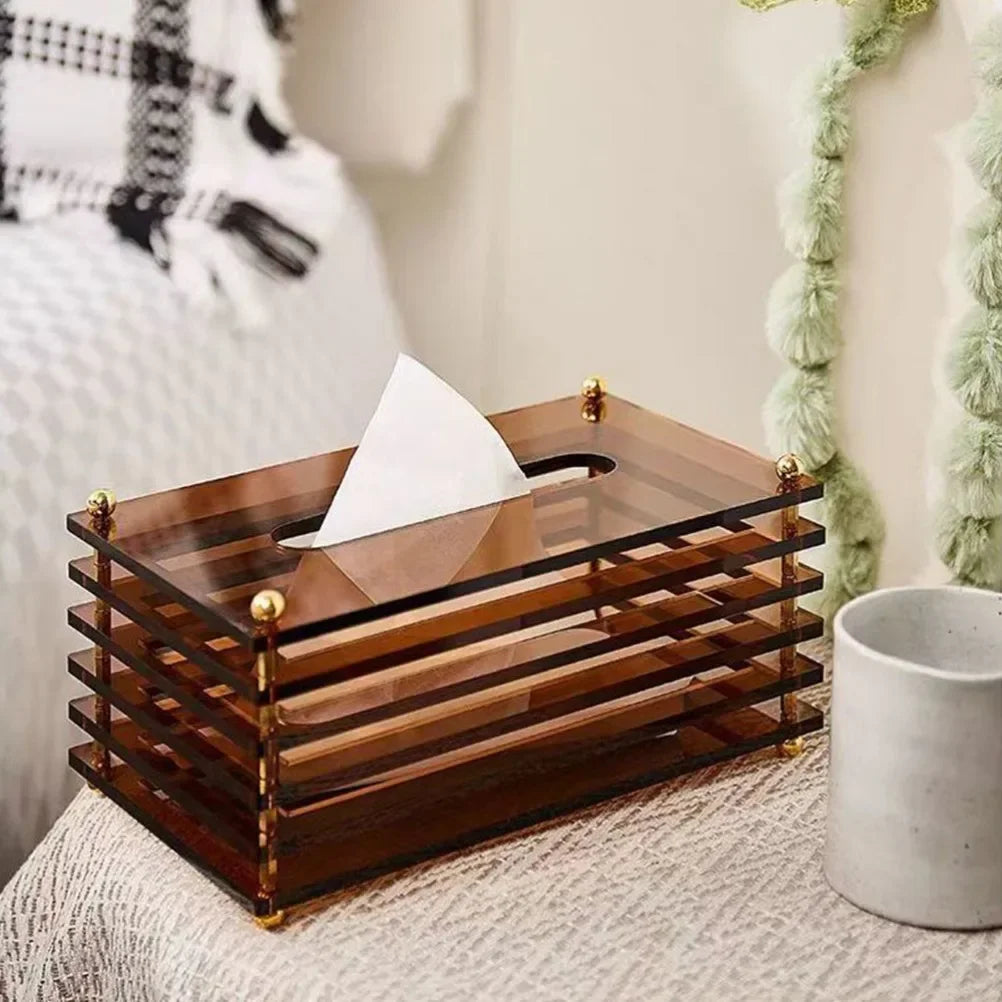 Harlow™ | Acrylic Luxe Tissue Box