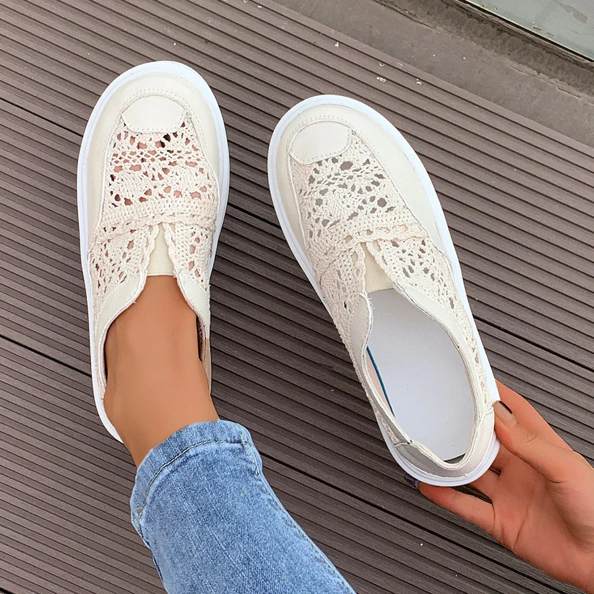 Harlow™ | Terra Lace Sneakers
