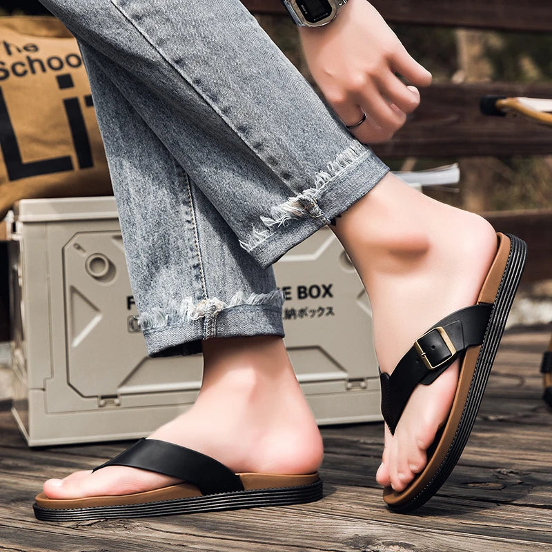 Harlow™ | Veylor Leather Sandal