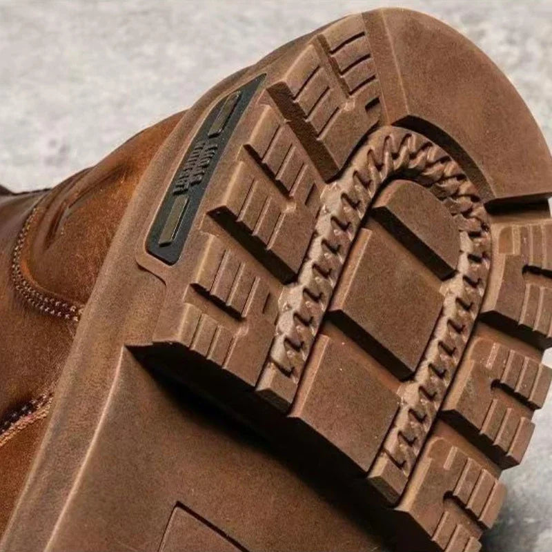 Harlow™ | Rustic Forge Leather Boots