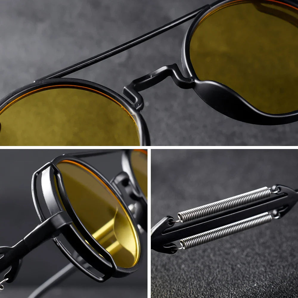 Harlow™ | Vintage Steampunk Sunglasses