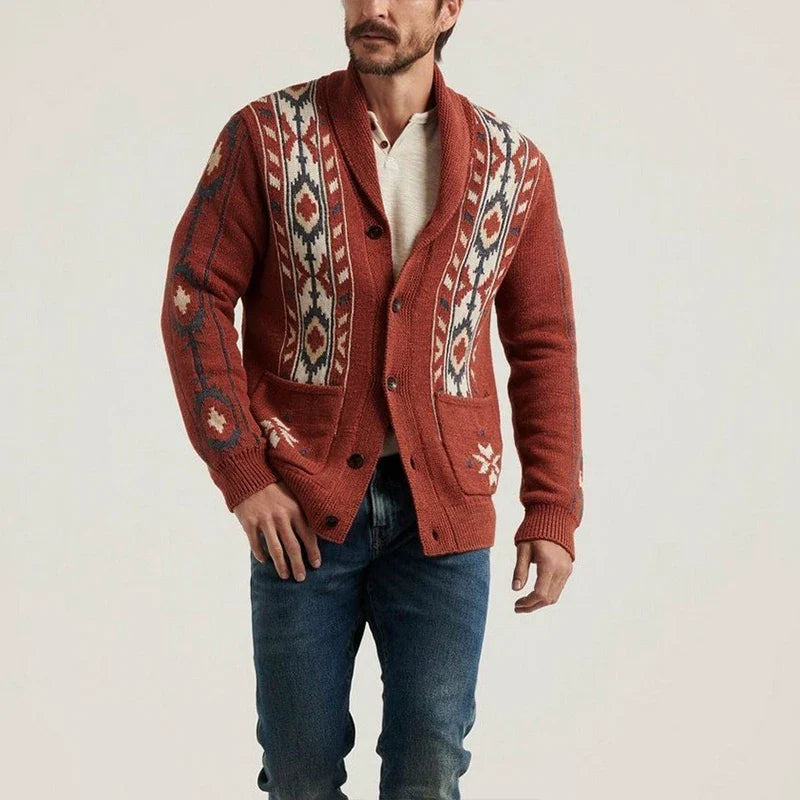 Harlow™ | Redwood Cashmere Knitted Cardigan