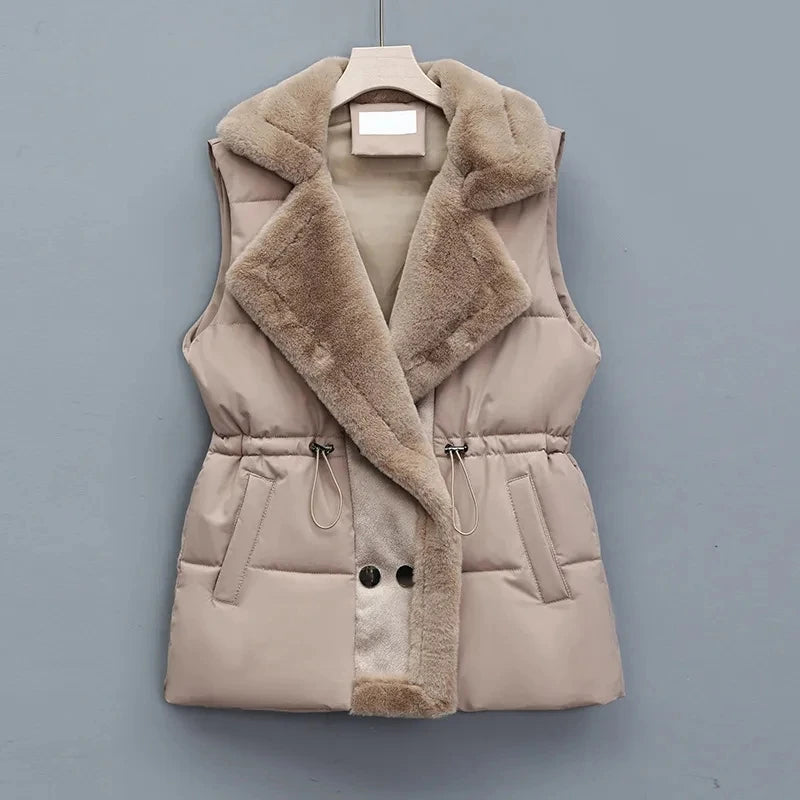 Harlow™ | Elise Rossi Fleece Puffer Vest