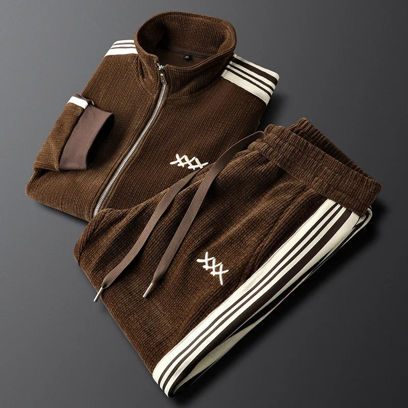 Harlow™ | Premium Corduroy Tracksuit Set