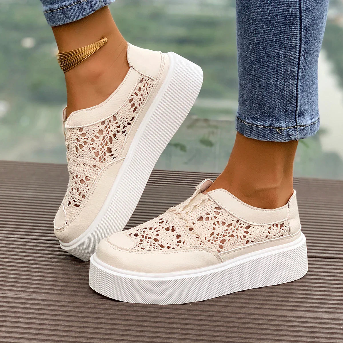 Harlow™ | Terra Lace Sneakers