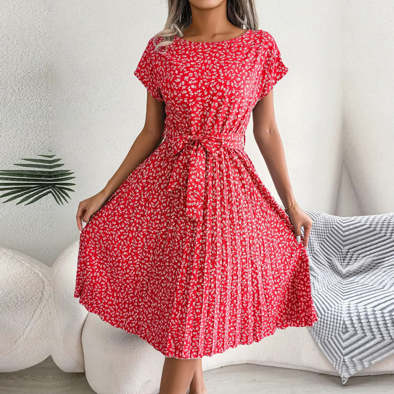 Harlow™ | Camellia Pleated Dress