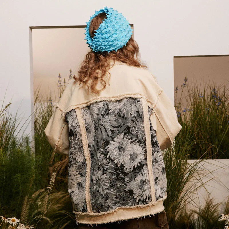 Harlow™ | Hikari Floral Denim Jacket
