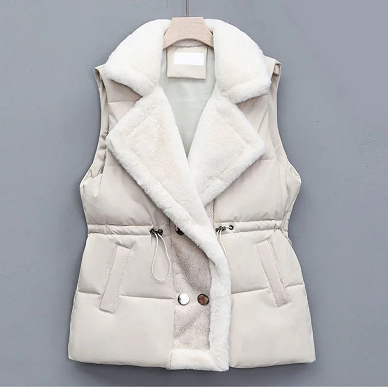 Harlow™ | Elise Rossi Fleece Puffer Vest