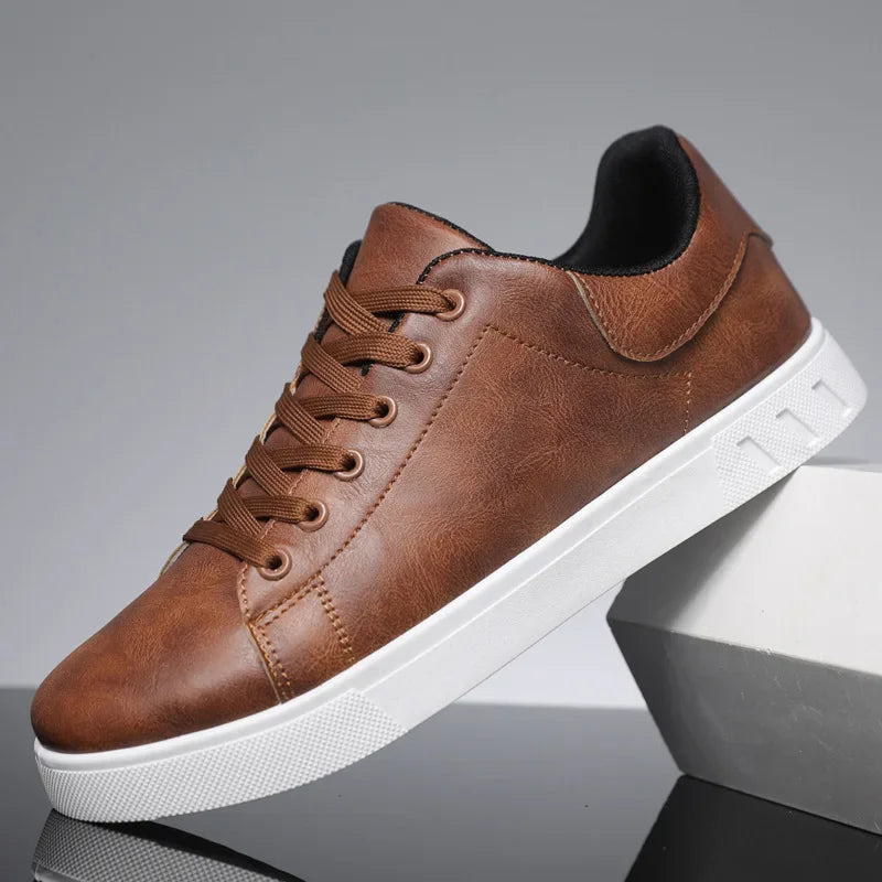 Harlow™ | Oakwood Leather Sneakers