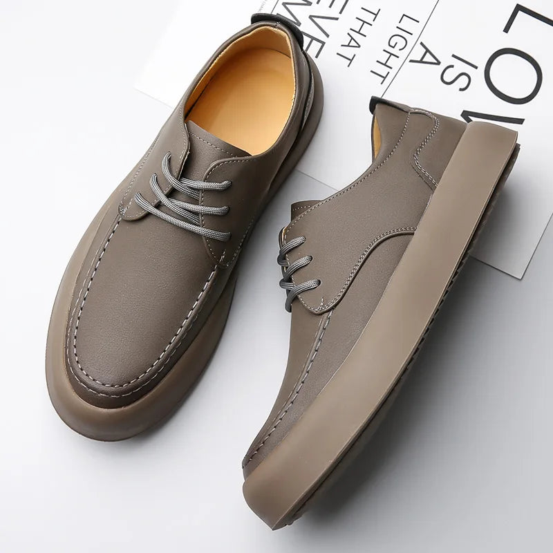 Harlow™ | Sahara Leather Sneakers
