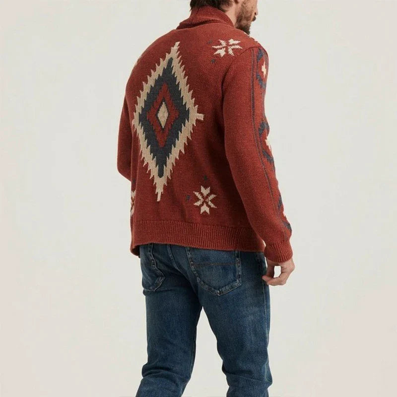 Harlow™ | Redwood Cashmere Knitted Cardigan