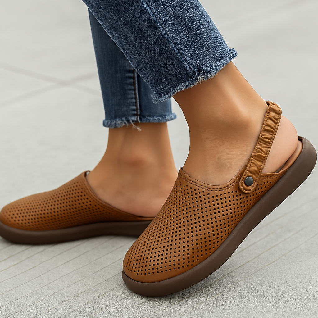 Harlow™ | Terra Leather Sandal