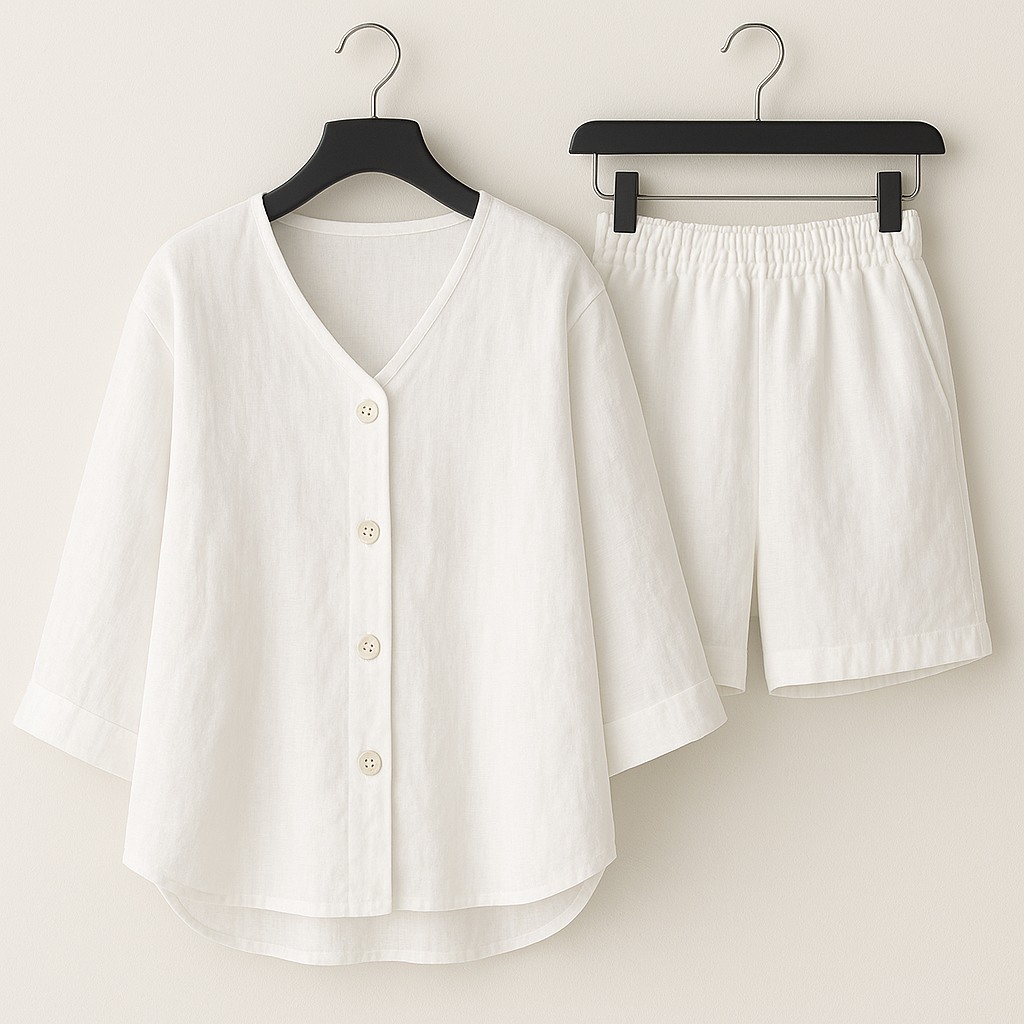 Harlow™ | Solene Relaxed Linen Set