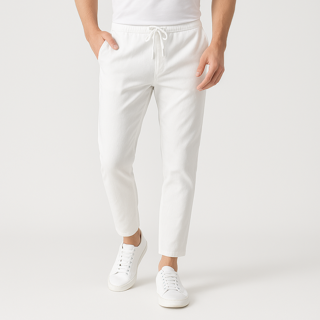 Harlow™ | Monaco Cotton Linen Trousers