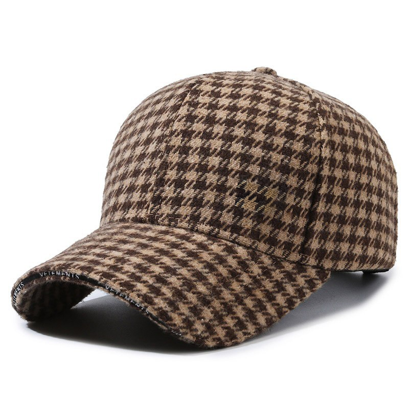 Harlow™ | Houndstooth Vintage Cap